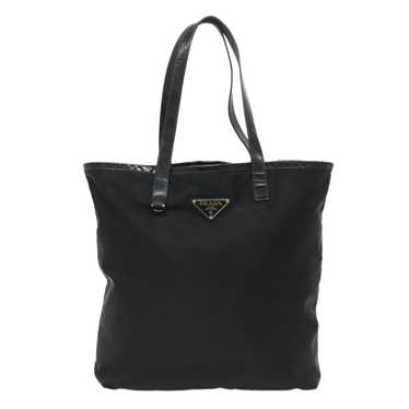 Prada Tessuto Black Synthetic Tote Bag (Pre-Owned)