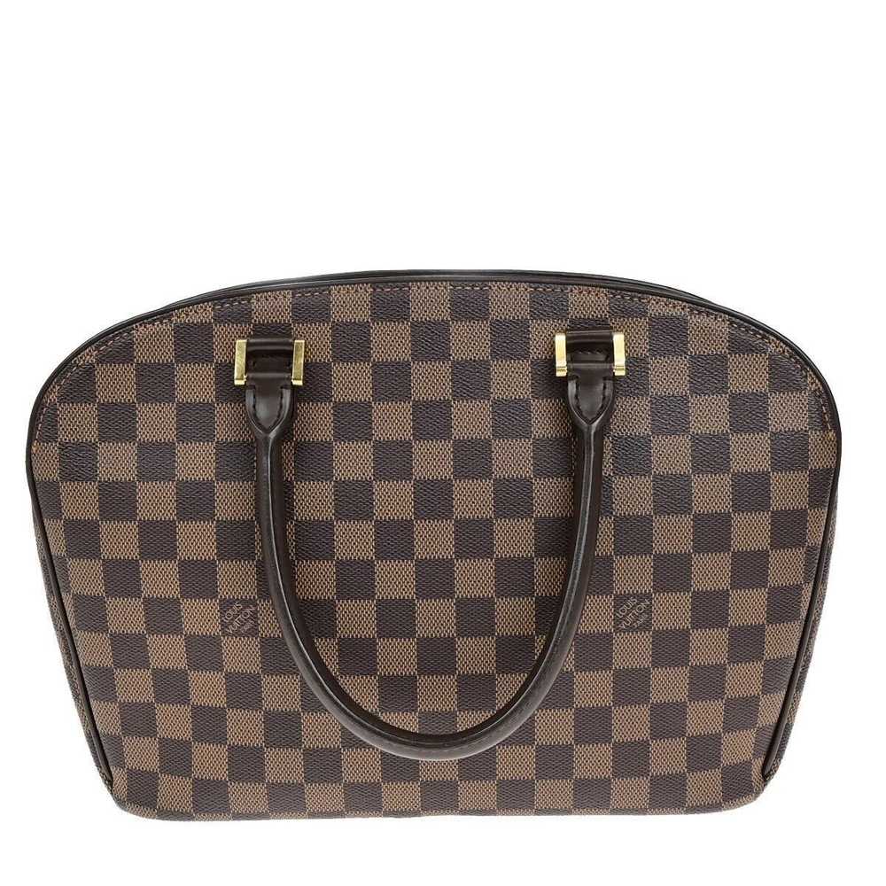 Louis Vuitton Sarria Brown Canvas Handbag (Pre-Ow… - image 2