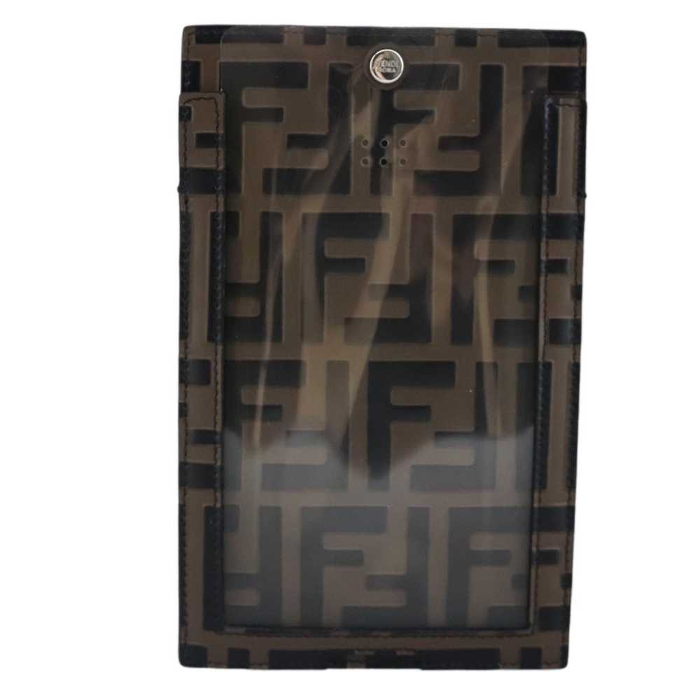 Fendi Zucca Brown Canvas Clutch Bag (Pre-Owned) - image 2