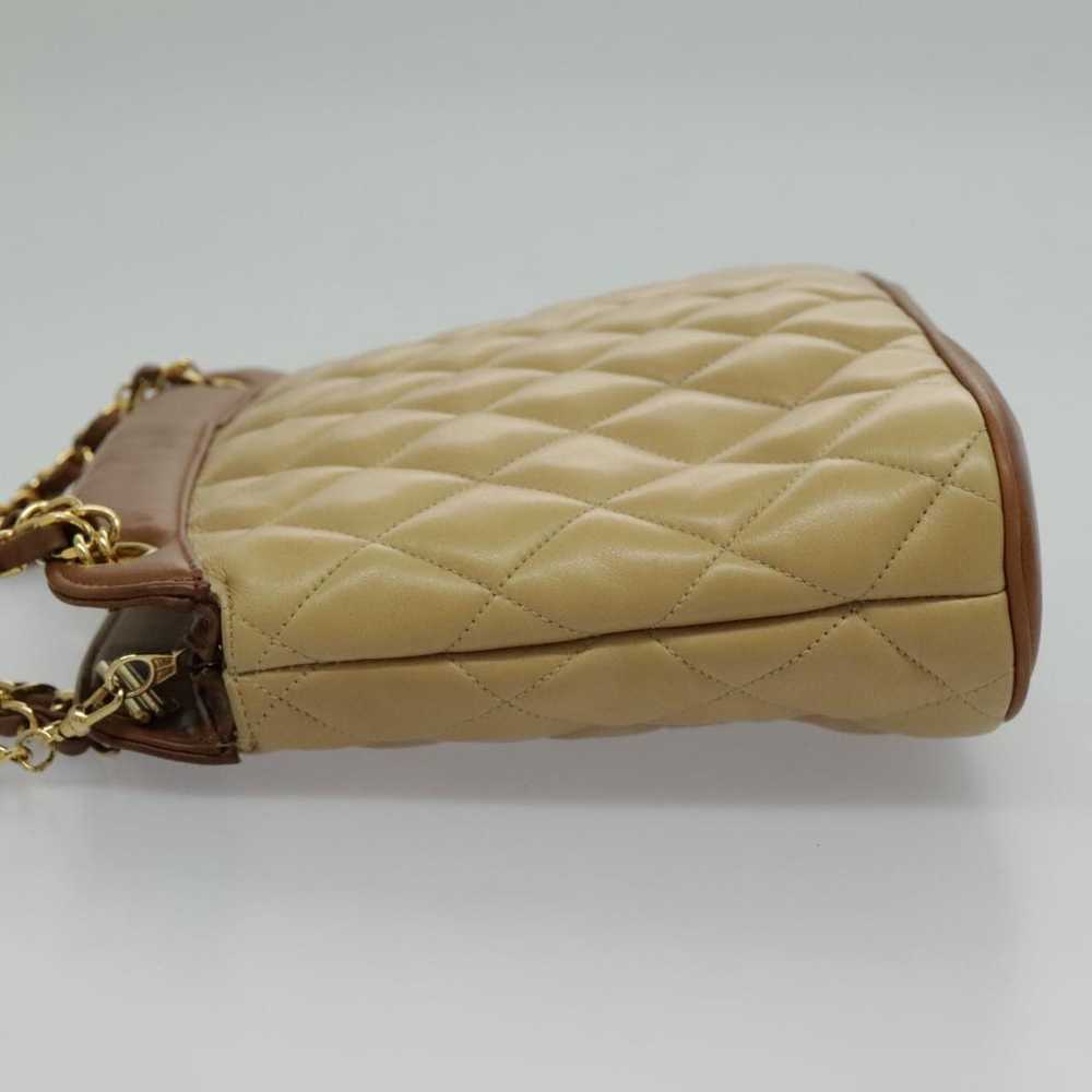 Chanel Vintage Beige Leather Shoulder Bag (Pre-Ow… - image 3