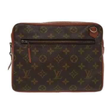 Louis Vuitton Shoulder Bag Brown Canvas Shoulder B