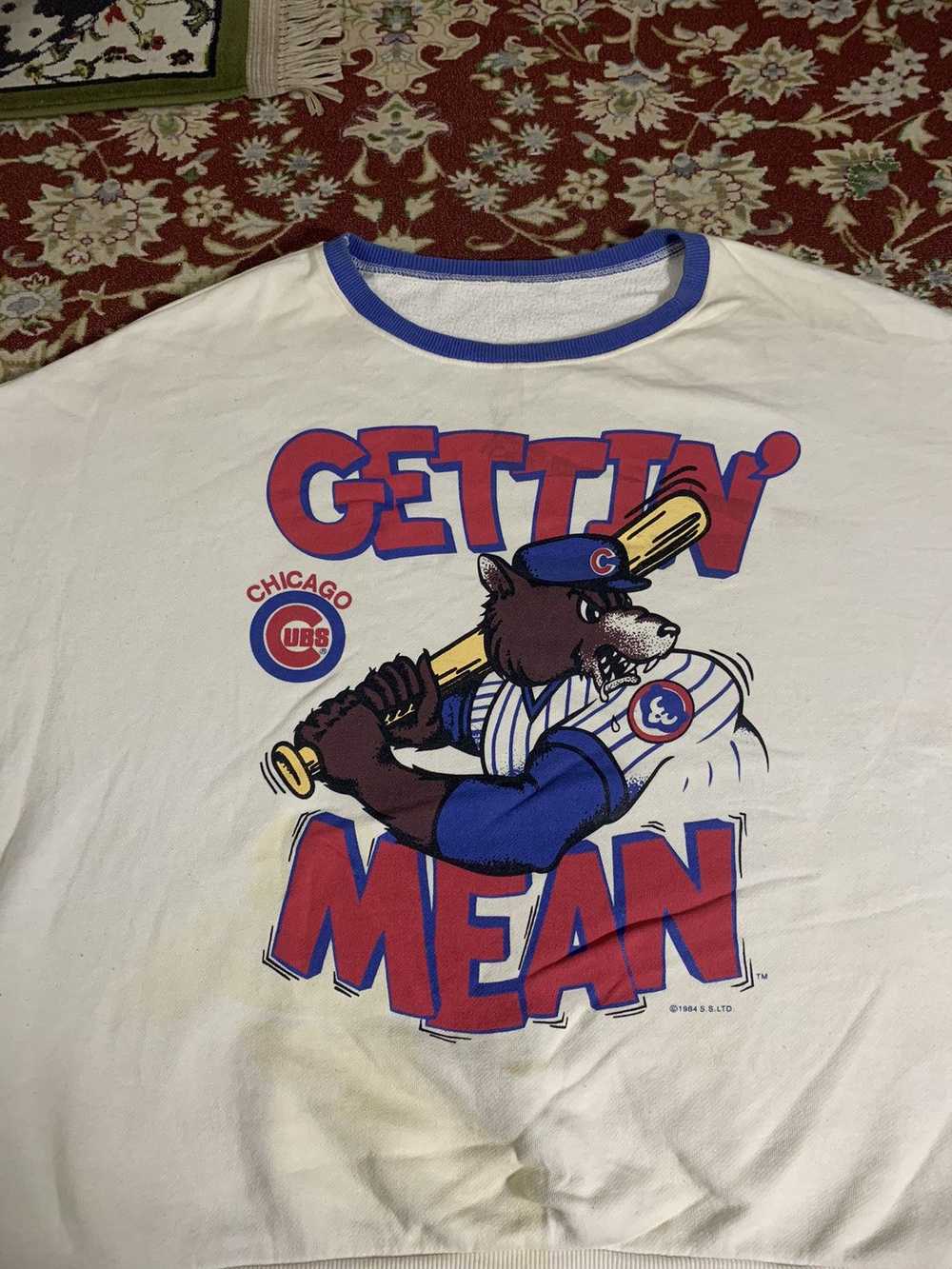 MLB × Very Rare × Vintage 1984 CHICAGO CUBS SWEAT… - image 4