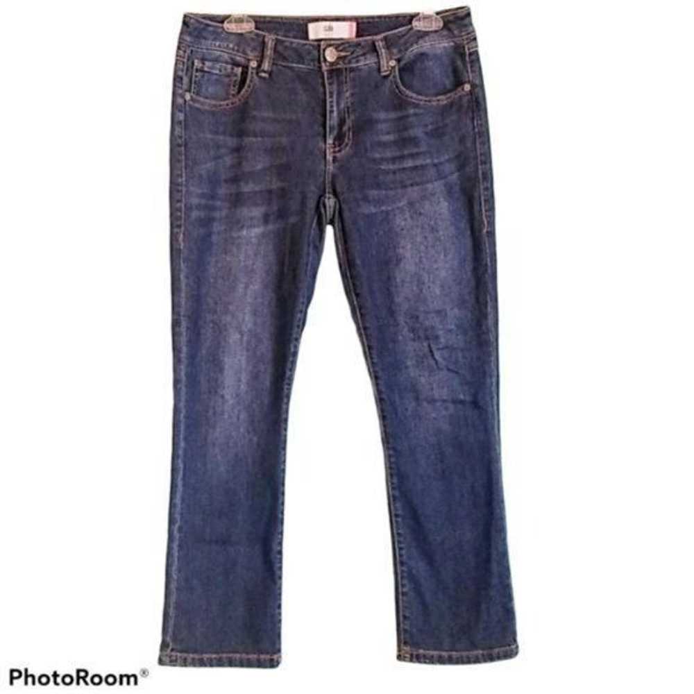 Other CAbi Blue Jeans Denim New Crop Pants Women'… - image 2