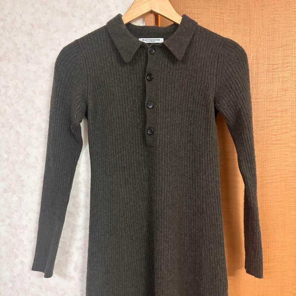 Beauty & Youth Long Sleeve Knit Dress - image 3