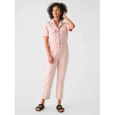 Faherty Blythe Jumpsuit Pink Size Medium