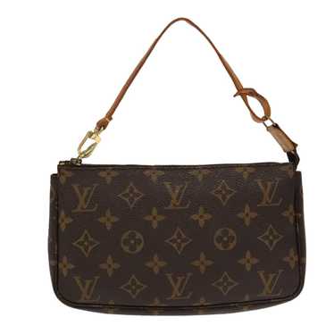 Louis Vuitton Pochette Accessoire Brown Canvas Cl… - image 1