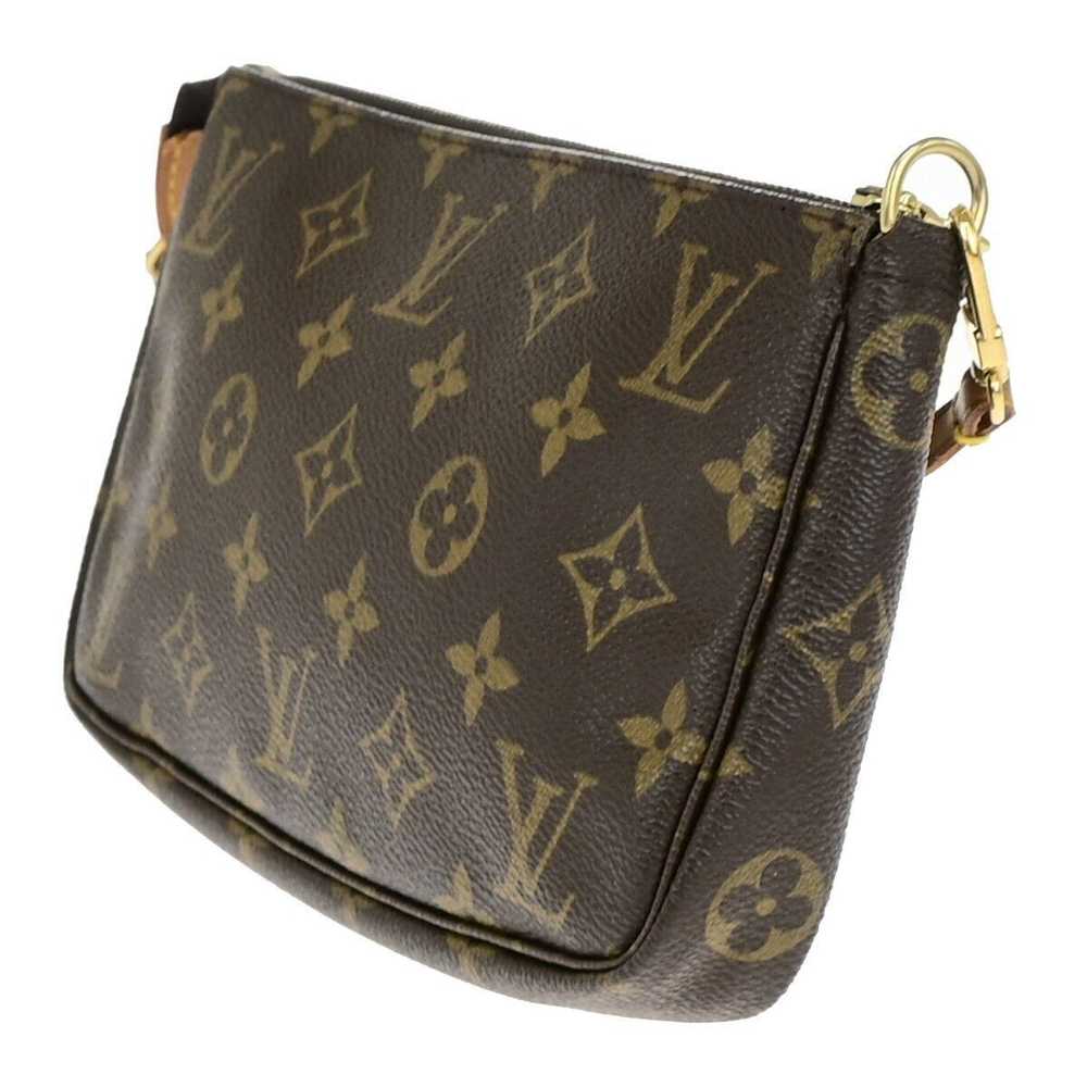 Louis Vuitton Pochette Accessoire Brown Canvas Cl… - image 3