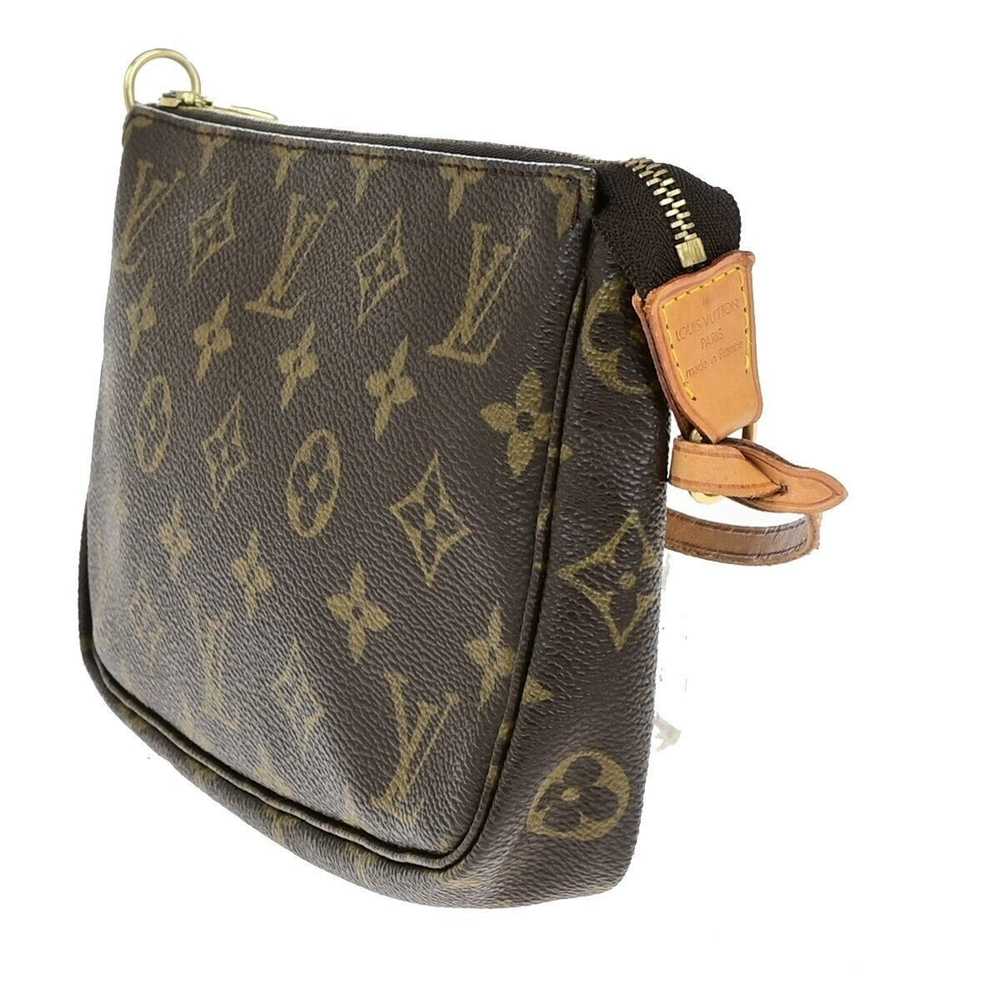 Louis Vuitton Pochette Accessoire Brown Canvas Cl… - image 4