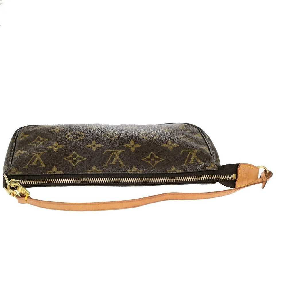 Louis Vuitton Pochette Accessoire Brown Canvas Cl… - image 5