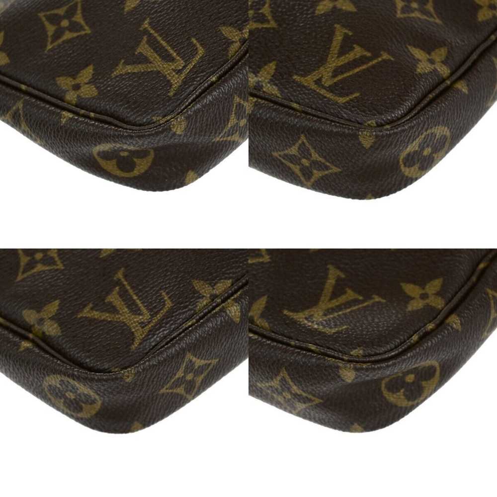 Louis Vuitton Pochette Accessoire Brown Canvas Cl… - image 6