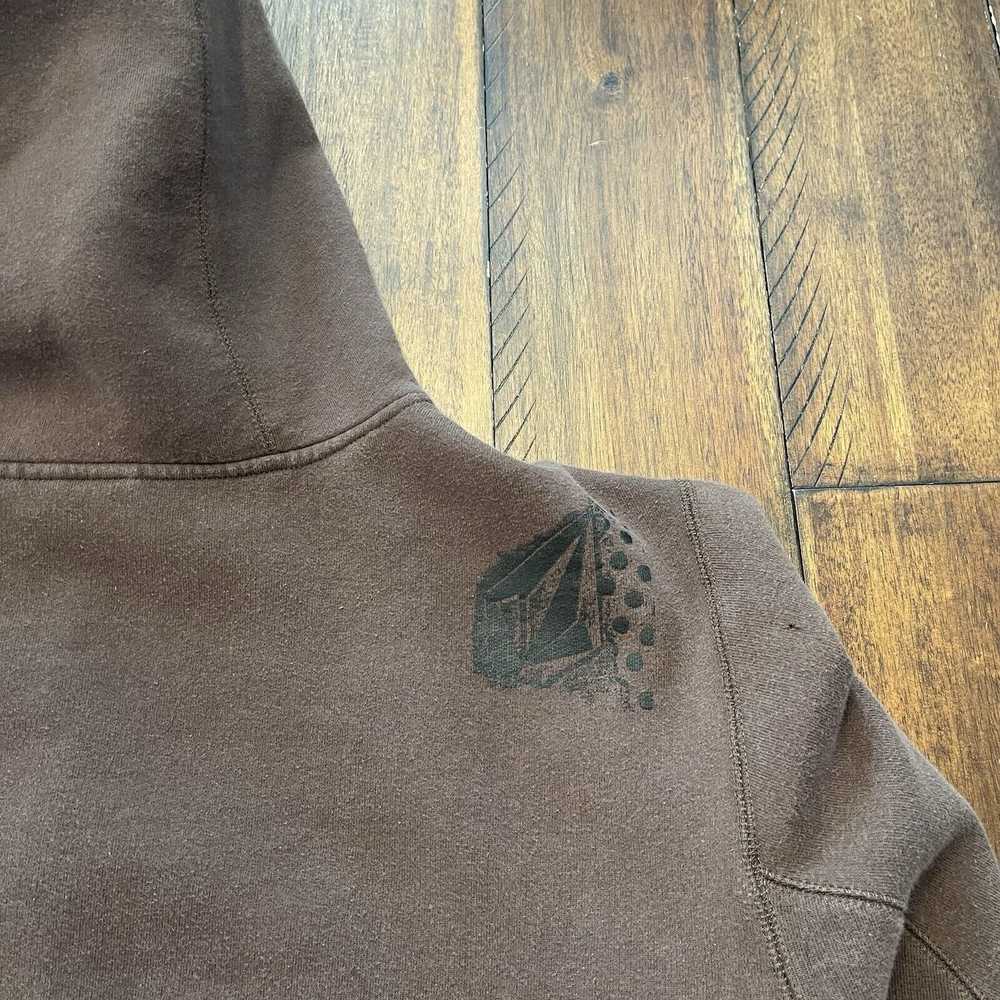 Volcom VOLCOM Y2K Brown Full Zip Hoodie Jacket Me… - image 11