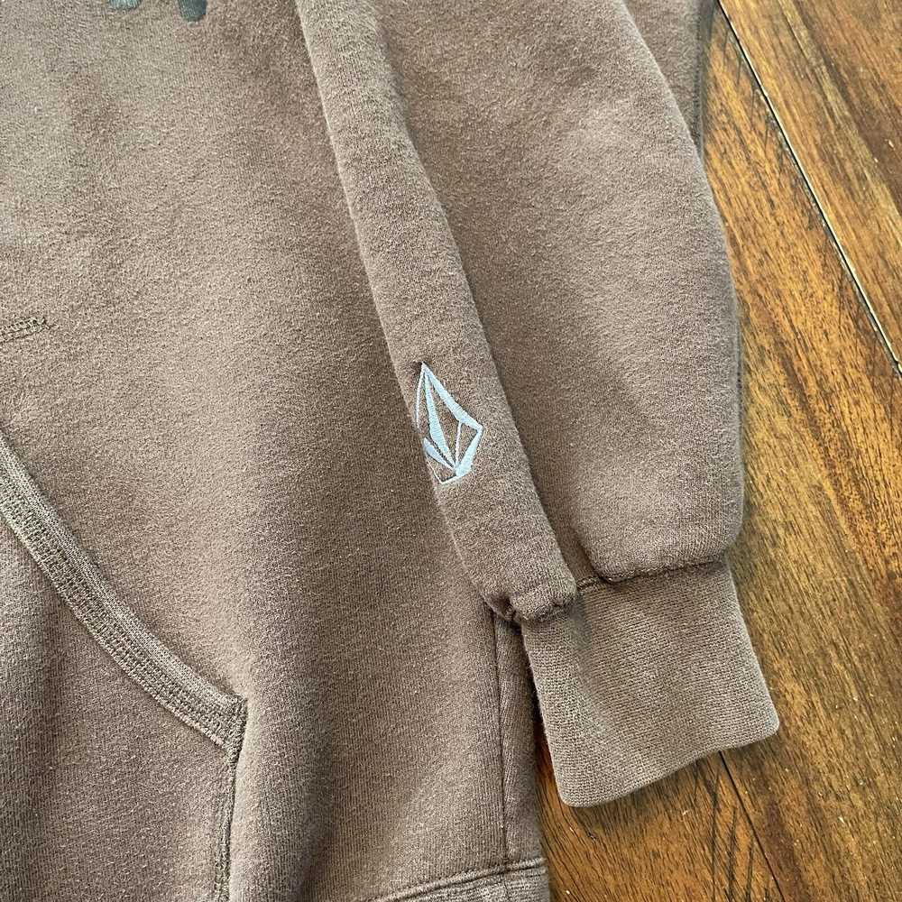 Volcom VOLCOM Y2K Brown Full Zip Hoodie Jacket Me… - image 6