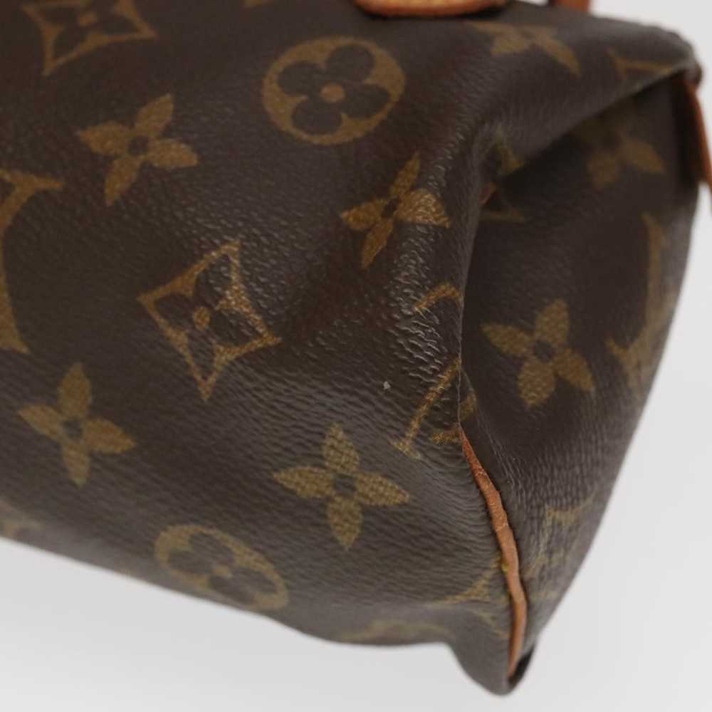 Louis Vuitton Mini Speedy Brown Canvas Handbag (P… - image 12