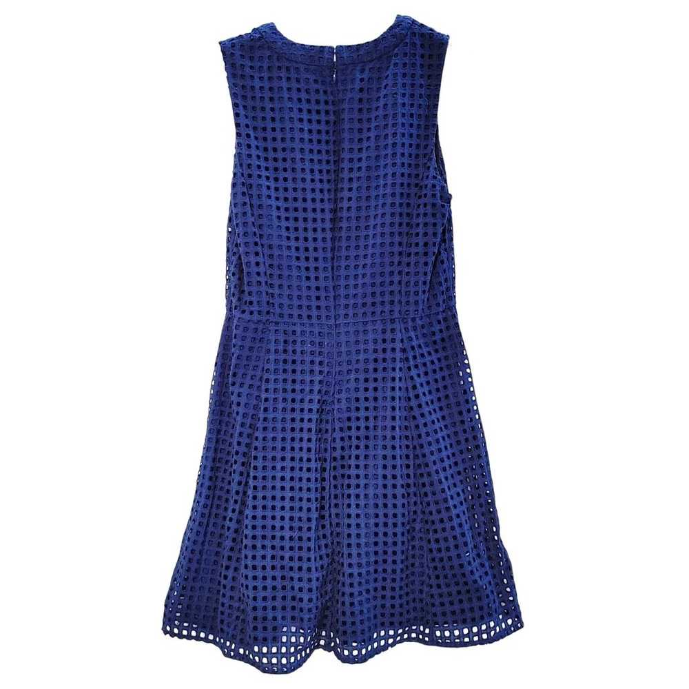 Madewell Sunshade Navy Eyelet A-Line Skater Cotto… - image 3