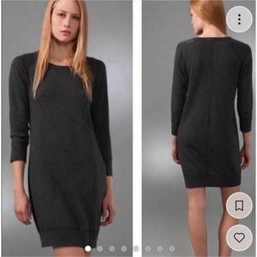 Standard James Perse gray long sleeve tunic dress… - image 1