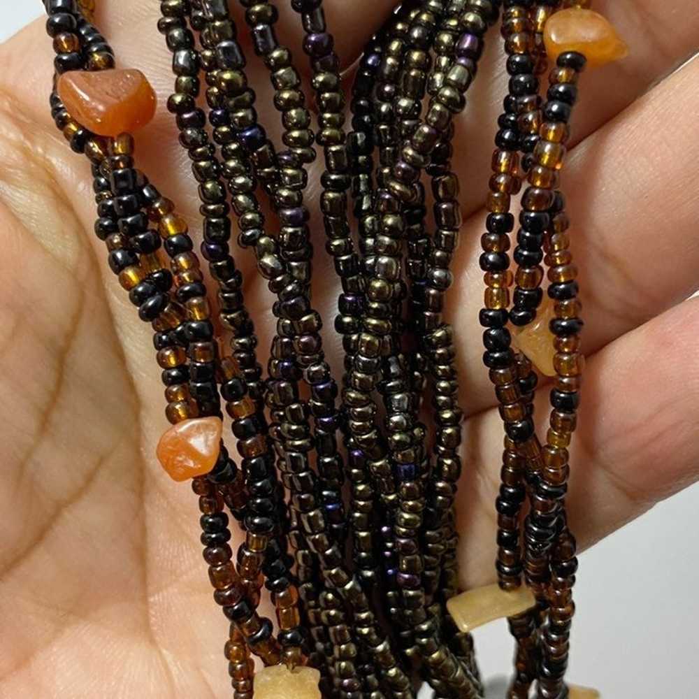 2 beaded  necklaces - image 2