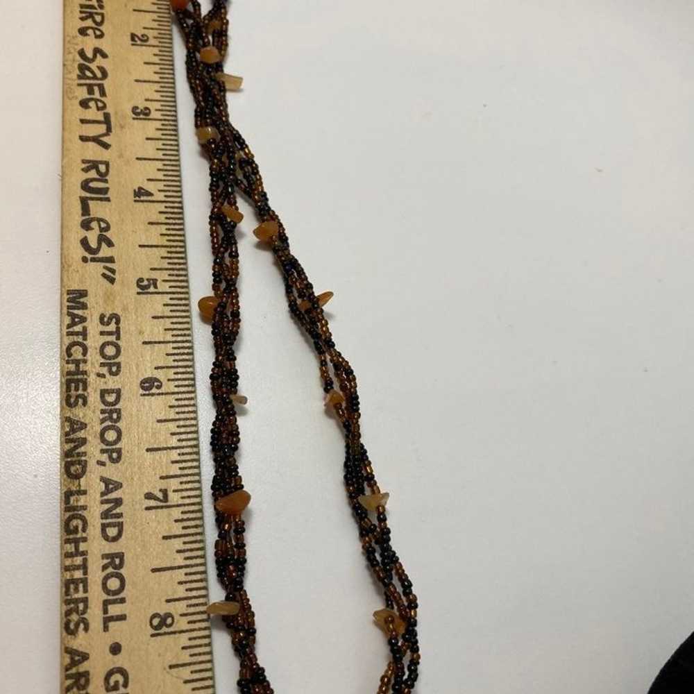 2 beaded  necklaces - image 7