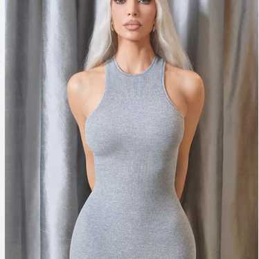 SKIMS SOFT LOUNGE SHIMMER COLL DRESS L