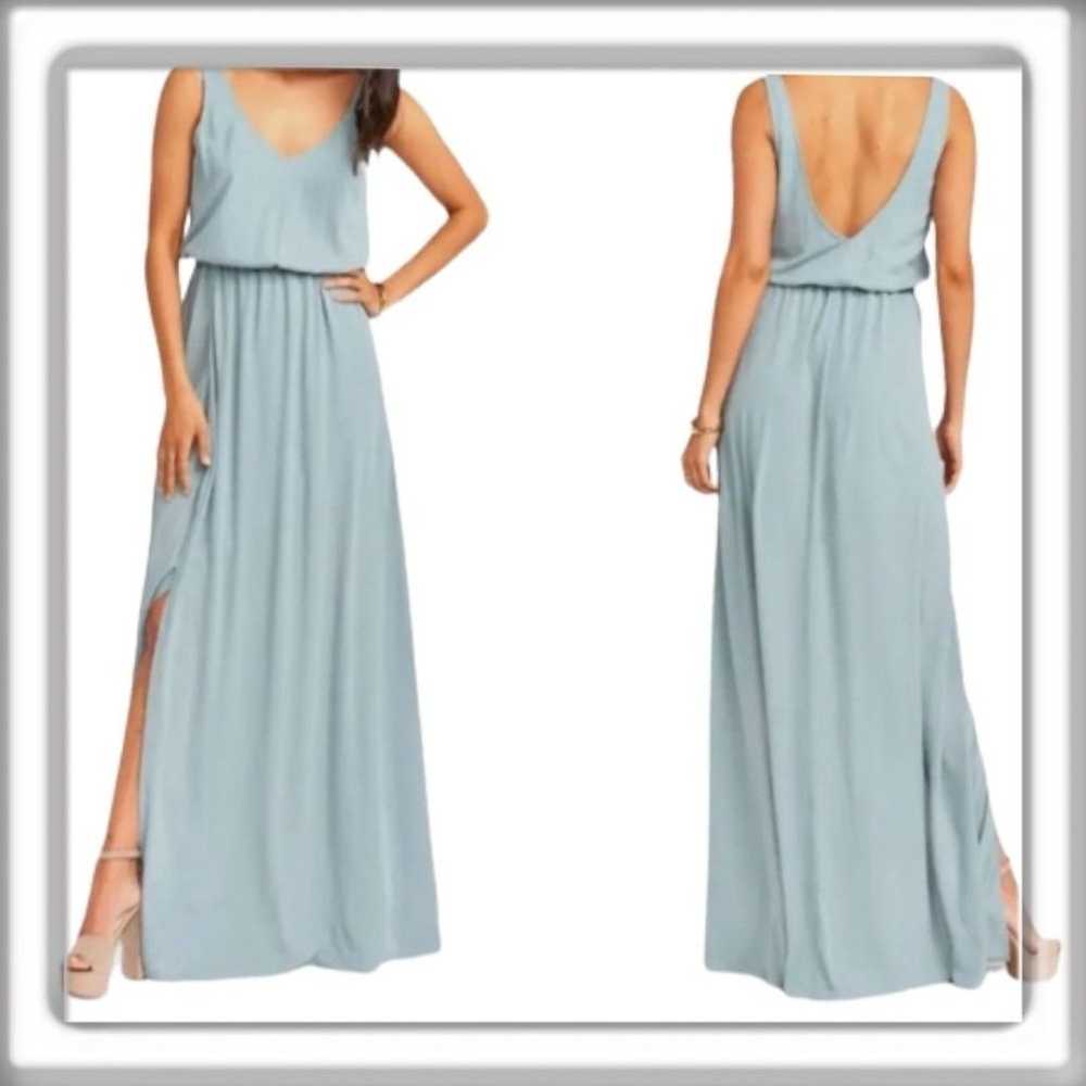 Show Me Your Mumu Kendall Maxi Dress Sage Cinched… - image 1