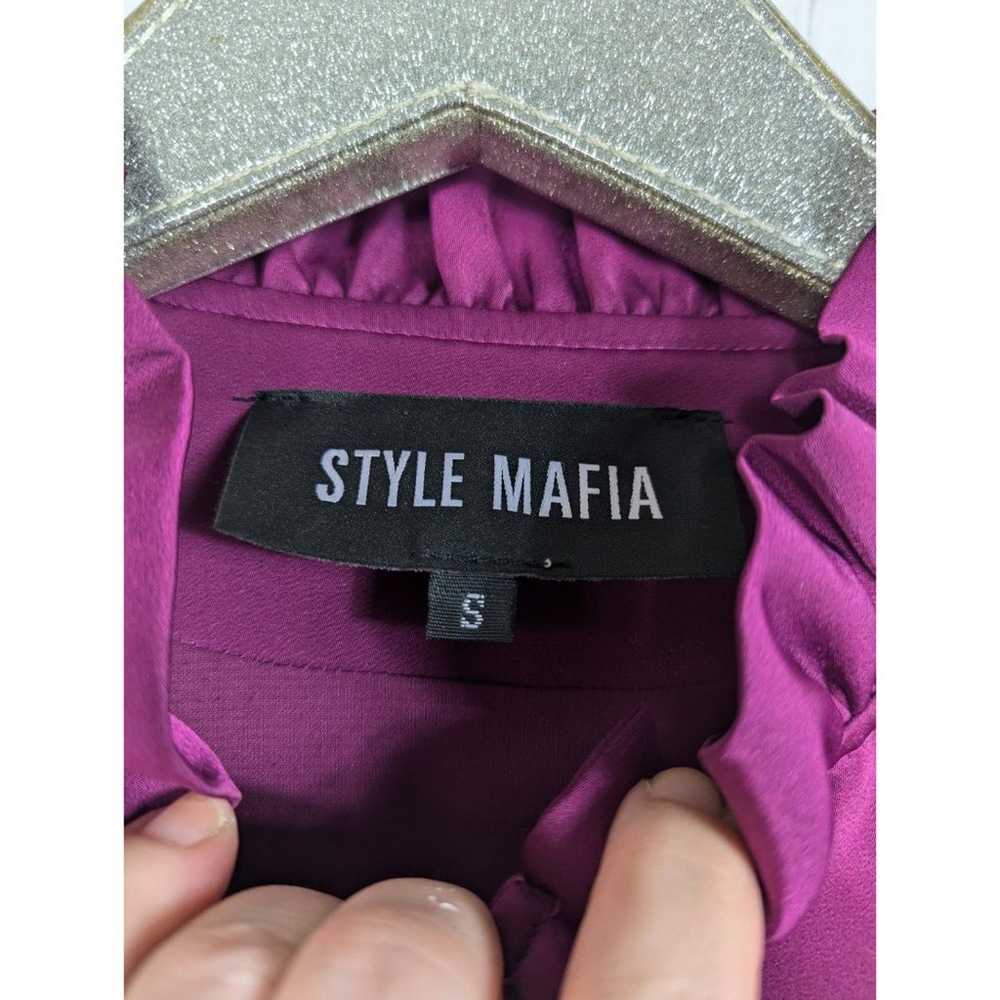 STYLE MAFIA Revolve "Rayne" Dress Avant Garde Sat… - image 7