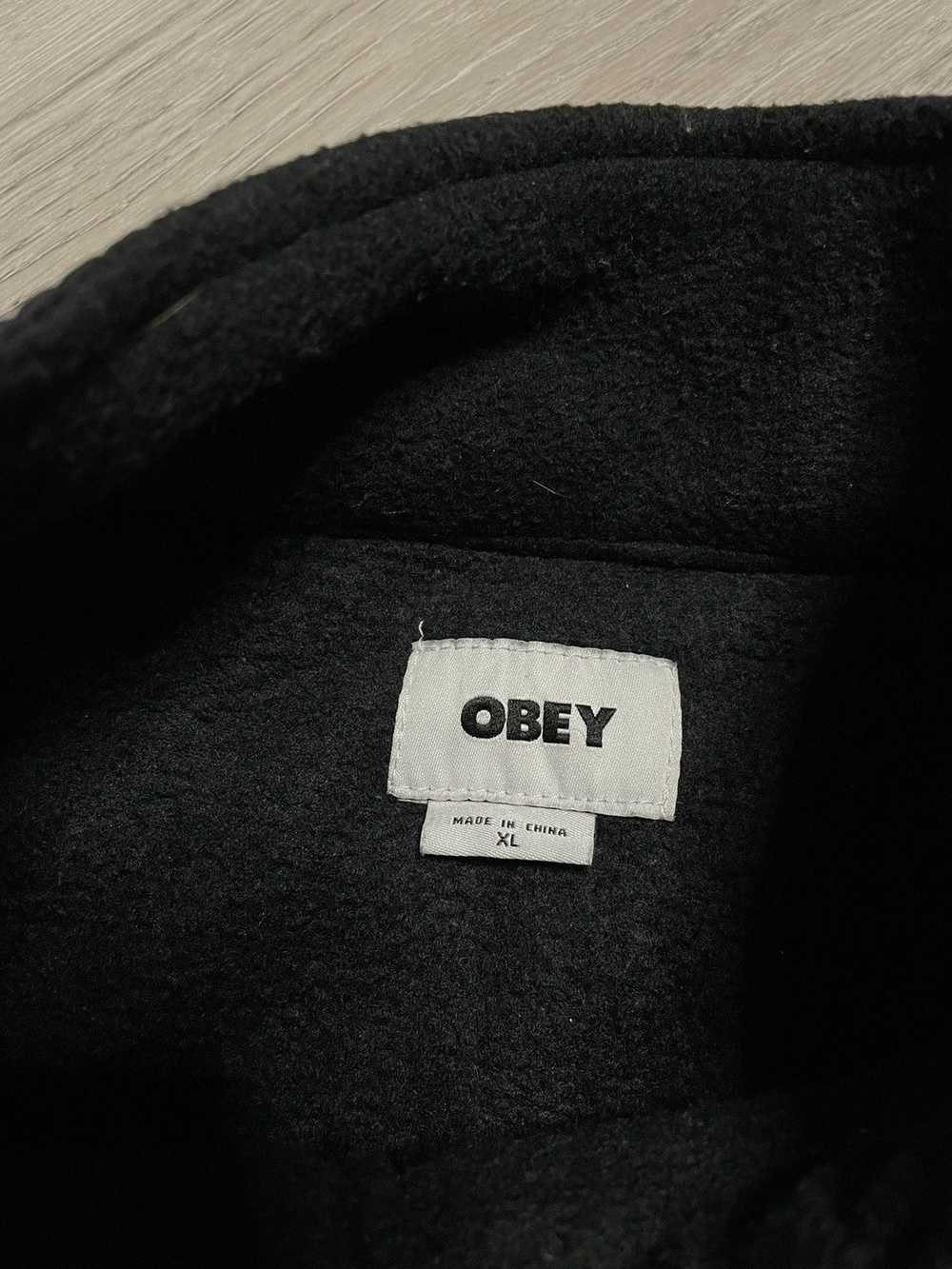 Obey Obey Fleece Sherpa Jacket - image 6