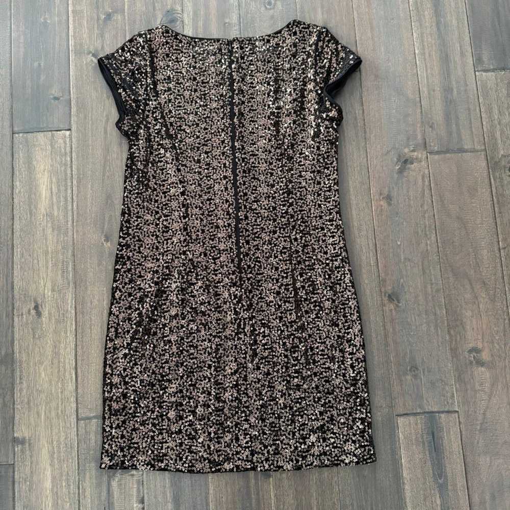 Eliza J Bronze Sequin Cap Sleeve Cocktail Dress 1… - image 4