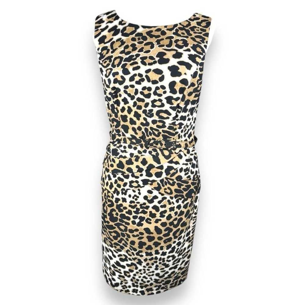 Cache Dress Size 8 Leopard Animal Print Glam Rock… - image 1