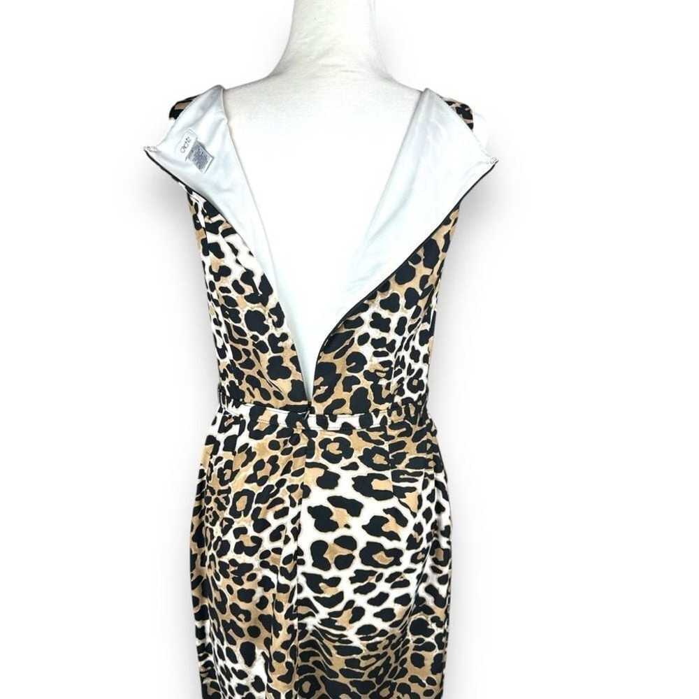 Cache Dress Size 8 Leopard Animal Print Glam Rock… - image 6