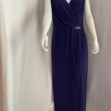 Ralph Lauren beautiful dark purple evening dress