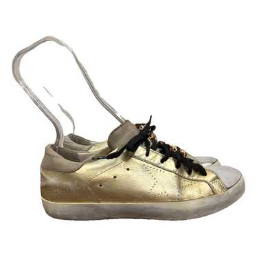 Golden Goose Superstar leather trainers