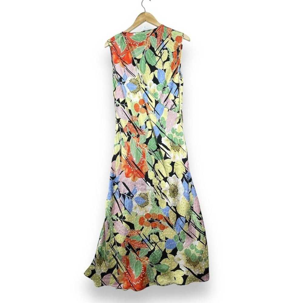 Equipment Femme Midi Dress Womens Large Multicolo… - image 5