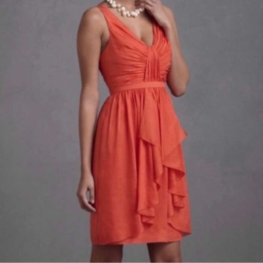 BHLDN Quillaree Vivacity Shift Dress Coral - image 11