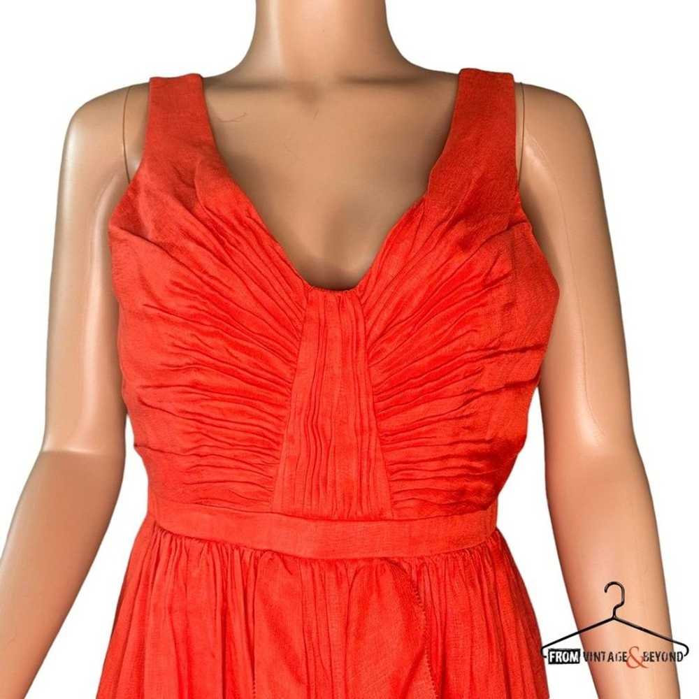 BHLDN Quillaree Vivacity Shift Dress Coral - image 2