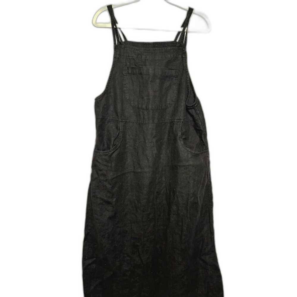 Chico's Private Edition Vintage Linen Overall Dre… - image 3