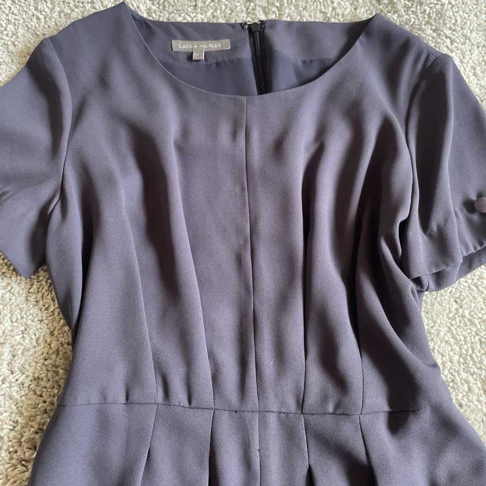 Laura Ashley Tuck Dress, Short Sleeve, Simple, So… - image 2