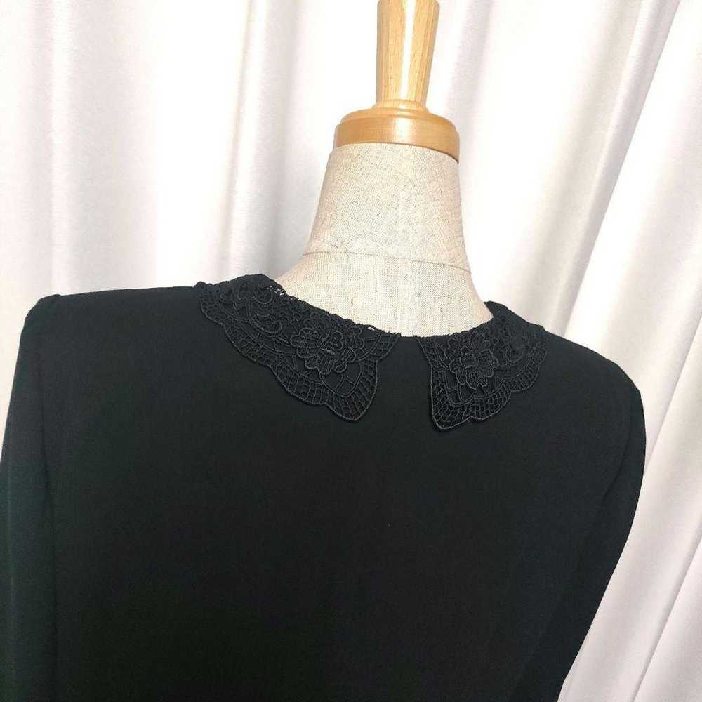 【Excellent Condition】ELSALITA Black Formal Dress … - image 10