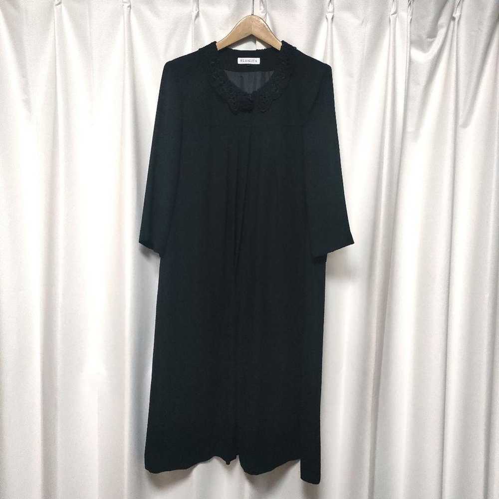 【Excellent Condition】ELSALITA Black Formal Dress … - image 11