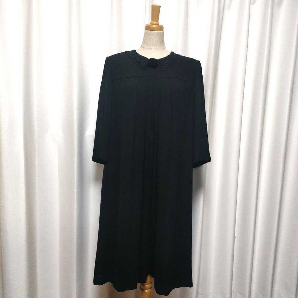 【Excellent Condition】ELSALITA Black Formal Dress … - image 2