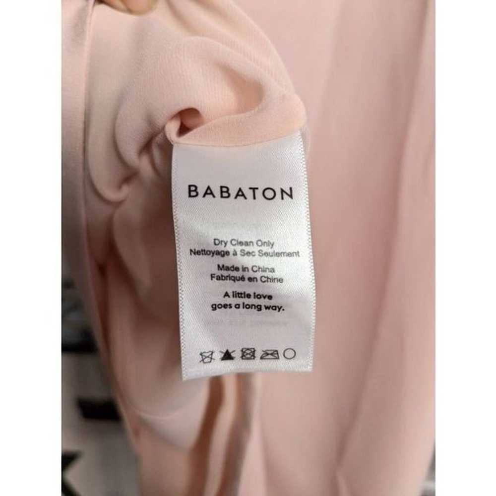 Aritzia Babaton Patricio soft pink mini dress siz… - image 4