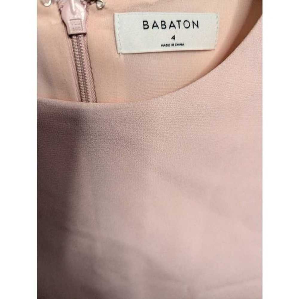 Aritzia Babaton Patricio soft pink mini dress siz… - image 6