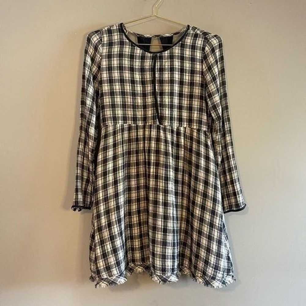 Anthropologie Paper Crane Mad for Plaid Long Slee… - image 11