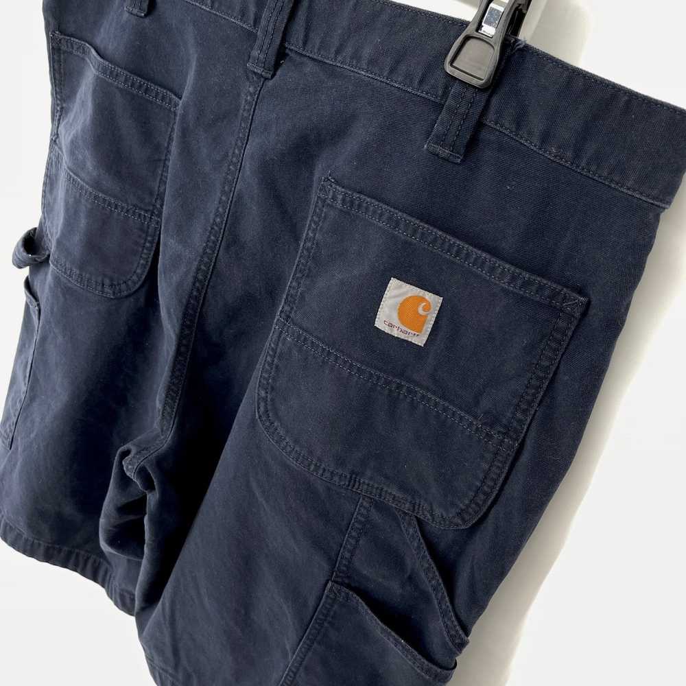 Carhartt Carhartt Shorts Mens Sz 38 Blue Utility … - image 5