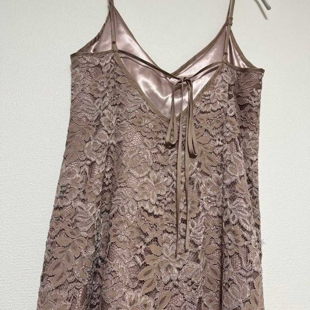 Rirandture Landture Camisole One-Piece Lace Mocha - image 7