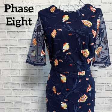 【Phase Eight】 Phase Eight Floral Embroidery One-Pi