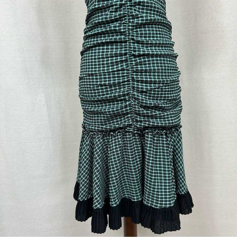 Betsey Johnson Women's Black and Green Dress - image 3