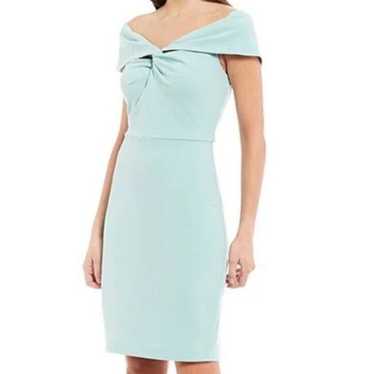 Belle Badgley Mischka Mint Libby Front Twist Knot 