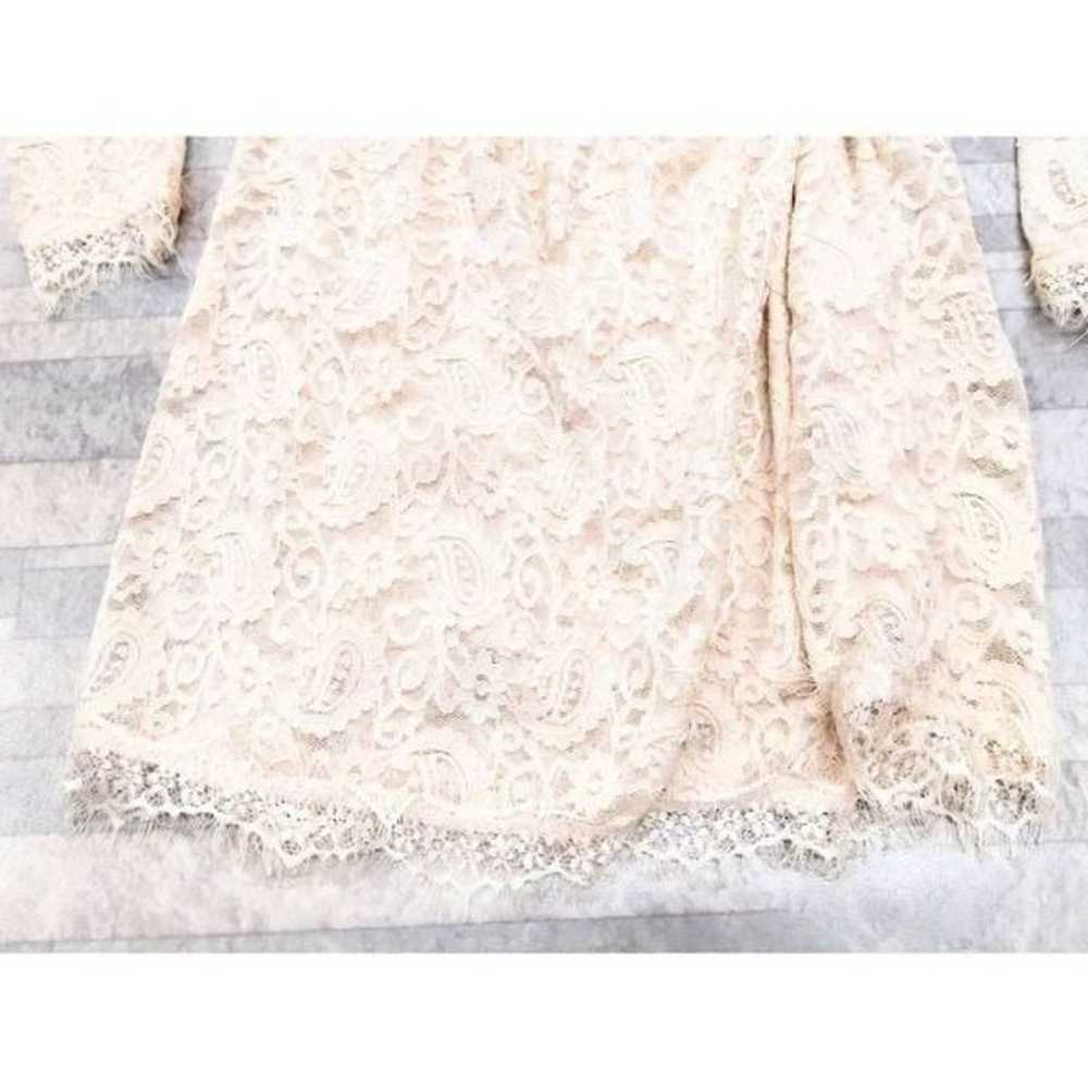 FREE PEOPLE PEARL LACE MINI DRESS PRE-LOVED SIZE … - image 3