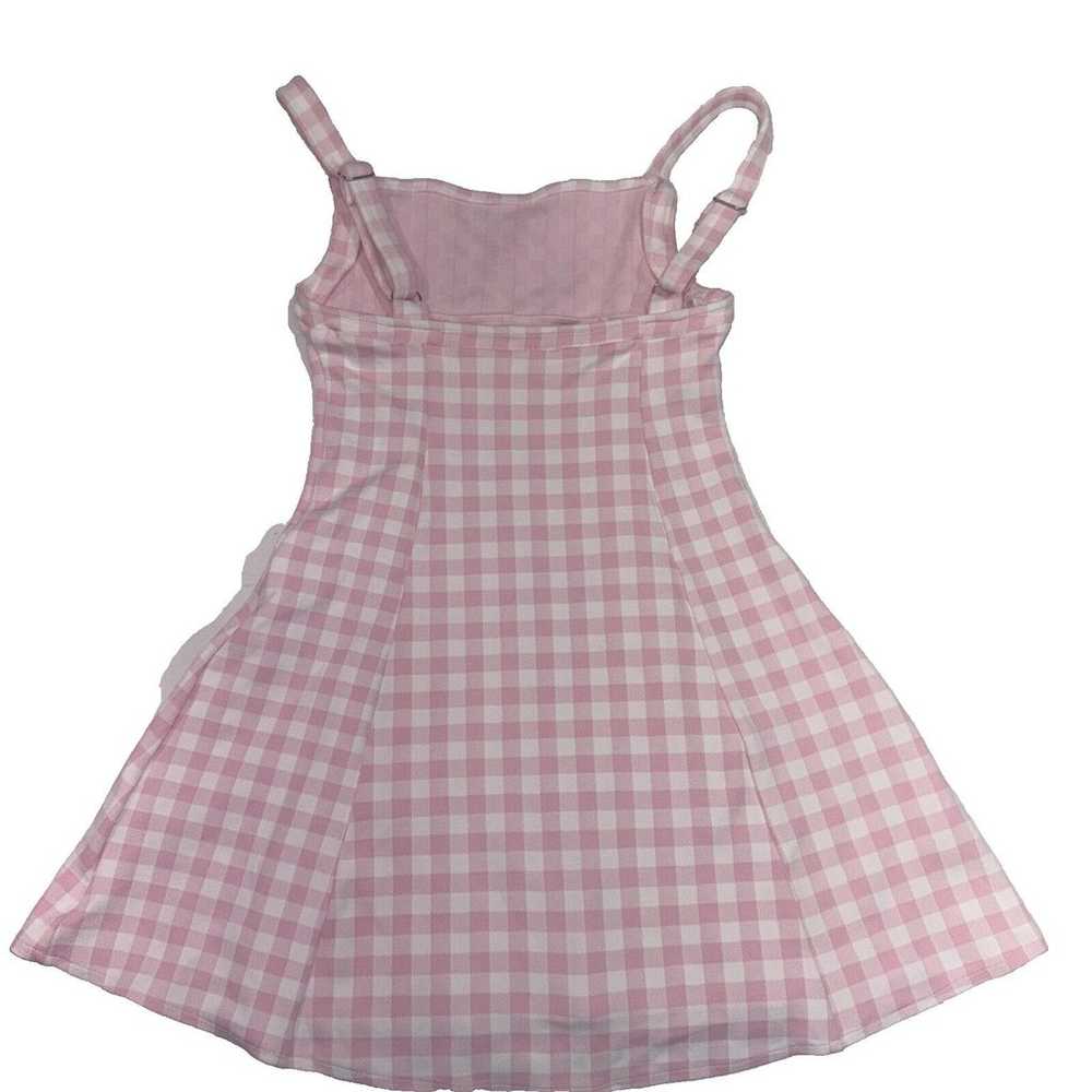 Frankies Bikinis Preppy Pink Designer Y2K Gingham… - image 3