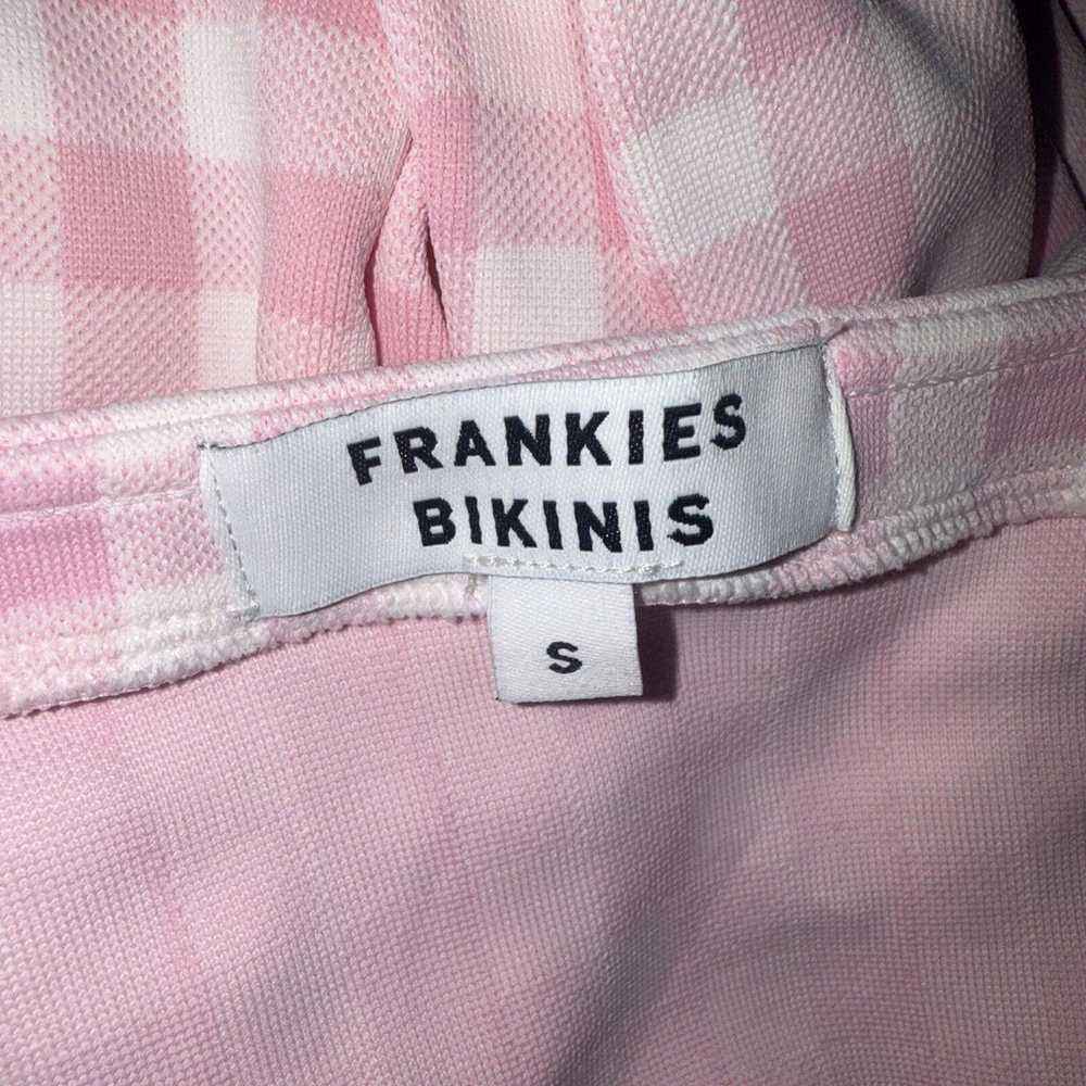 Frankies Bikinis Preppy Pink Designer Y2K Gingham… - image 6