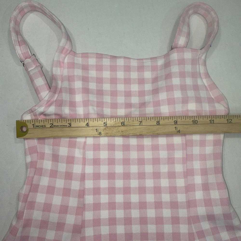 Frankies Bikinis Preppy Pink Designer Y2K Gingham… - image 9